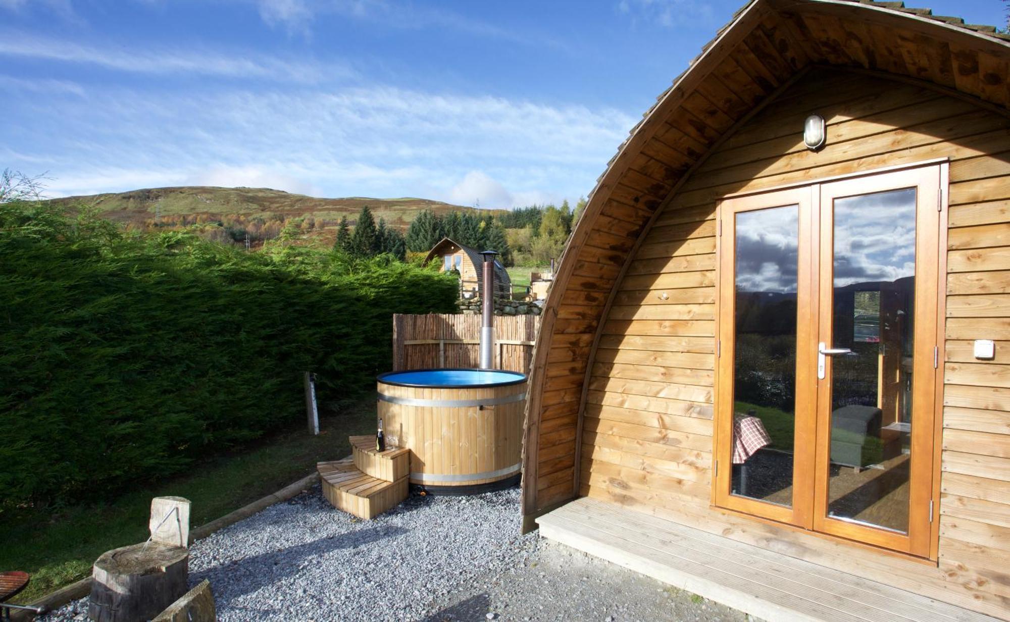 Loch Tay Highland Lodges And Glamping Park Morenish Exterior photo